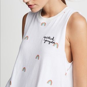 Rainbow crop tank